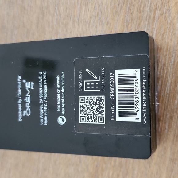 The Creme Shop MRBL Angled Brow Liner & Blush Brush - Picture 5 of 9